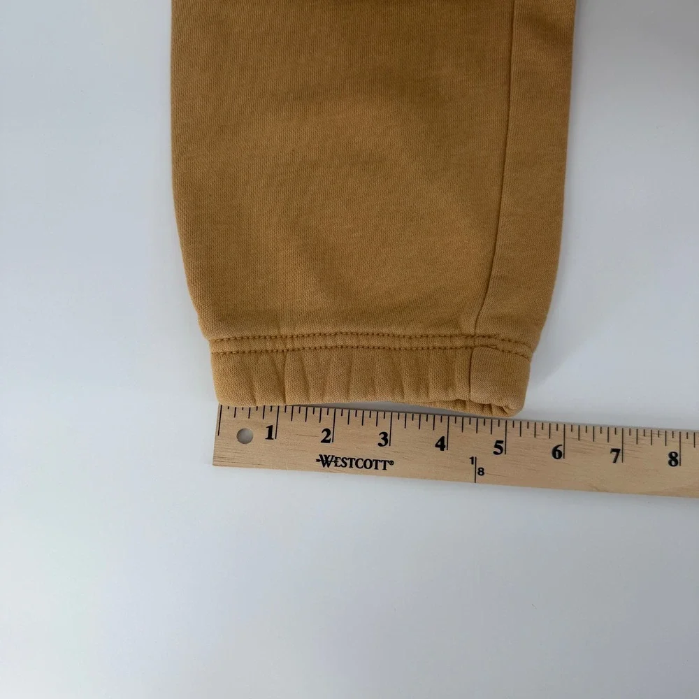 Carhartt Sweatpants Mens Medium Brown Relaxed Fit Fleece Joggers Zipper Pocket